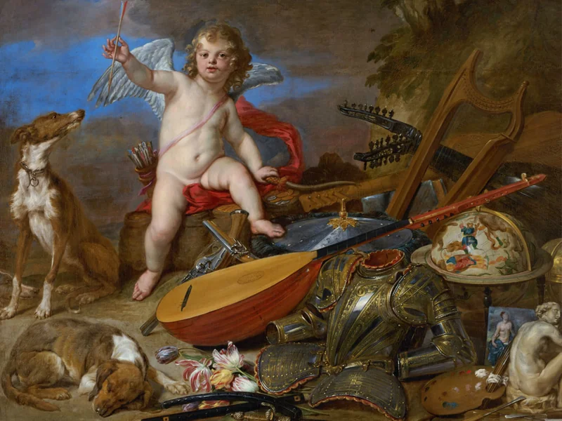 1611-Jan van den Hoecke - L'amore come vincitore